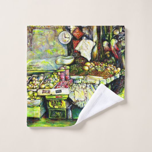 Dit pour impliquer toute l'idée (Gant de toilette)