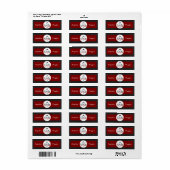 Dit retro gerecht komt van jou! Custom Etiket (Full Sheet)