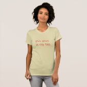 dit shirt is mijn tan (Voorkant volledig)