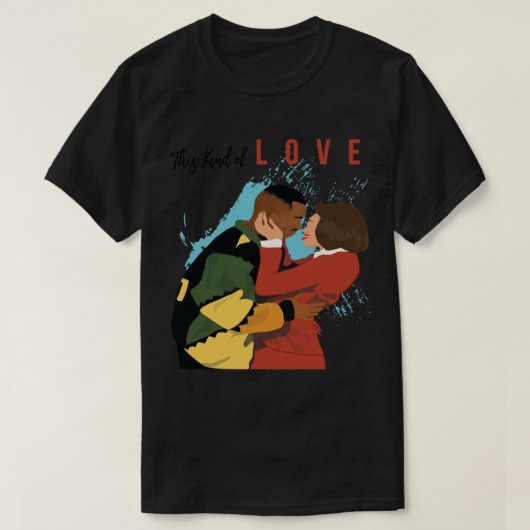Dit soort liefde - Martin en Gina Classic T-Shi T-shirt (Design voorkant)
