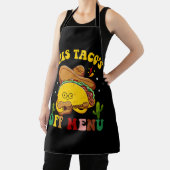Dit Tacos Off Menu Taco Bachelorette Bachelor Park Schort (Insitu)