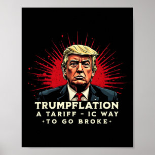 Dit tarief dat op hem stemt, anti-Trump tarieven z Poster