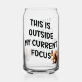 Dit valt buiten mijn huidige focus eekhoorn blikvorm glas (Achterkant)