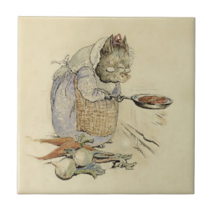Dit varken had vlees van Beatrix Potter Tegeltje