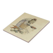 Dit varken had vlees van Beatrix Potter Tegeltje (Zijkant)