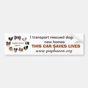 DIT VOERTUIG BEWAART LEVEN BUMPERSTICKER