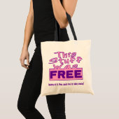 Dit was vrij! tote bag (Voorkant (product))