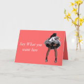 Dit Wenskaart personaliseren Kaart (Gele Bloem)