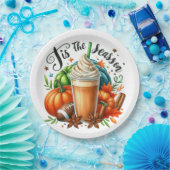 Dit zijn de Borden van het Seizoenpapier Papieren Bordje (Feest)