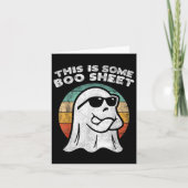 Dit zijn enkele Boo Sheet Ghost Sungles Halloween  Kaart (Voorkant)