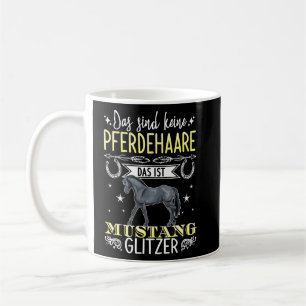 Dit zijn geen paardenhaar Dit is Mustang Glitter H Koffiemok