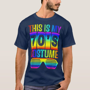 Dit zijn mijn 70s kostume Happy Halloween Mannen T T-shirt