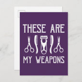 Dit zijn Mijn Wapens Briefkaart (Voorkant / Achterkant)