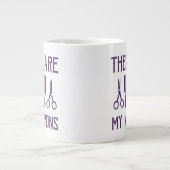 Dit zijn mijn wapens extra grote beker (Voorkant)