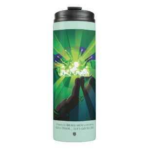 Dit zijn moedige Mannen die aan onze deur staan. Thermosbeker