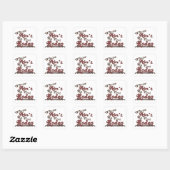 Dit zijn niet mijn eerste Rodeo-stickers Vierkante Sticker (Vel)