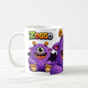 Dit "Zoggo" deel van de Mischief Monsters Serie Koffiemok