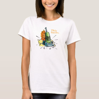 Dit zuigt stofzuiger t-shirt