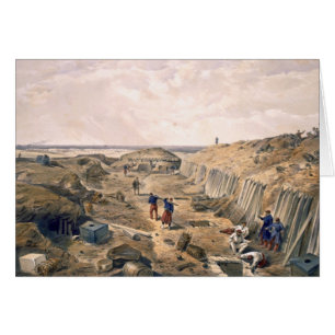 Ditch of the Bastion du Mat, bord uit 'The Seat'