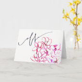 Dites "Aloha" avec la carte de note tropicale de (Fleur jaune)