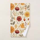 Dites-le avec des feuilles d'automne - (Serviette à main)