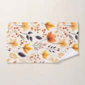 Dites-le avec les feuilles d'automne 2 - (Serviette à main)