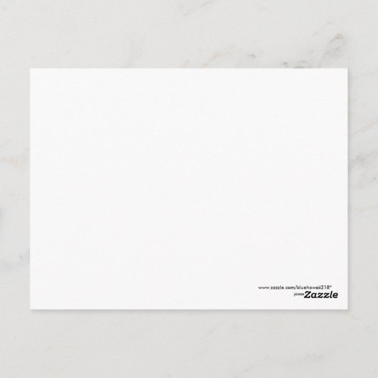 Dites-le avec une carte postale Cupcake (Dos)