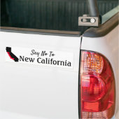 Dites Non Au Nouveau Sticker De Bumper En Californ (Sur camion)