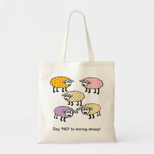 Dites "NON" au sac ennuyeux de moutons (Devant)