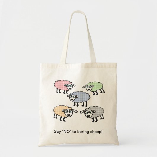 Dites "NON" au sac ennuyeux de moutons (Devant)