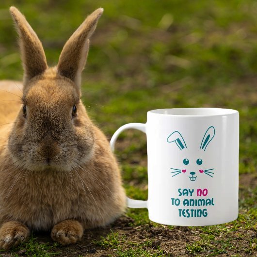 Dites Non Aux Essais Sur Les Animaux De La Mug De 