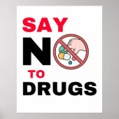 Dites Non Aux Posters De Drogues (Devant)