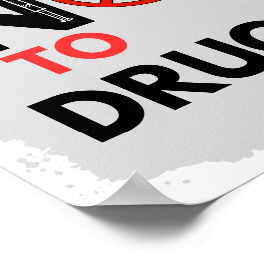 Dites Non Aux Posters De Drogues (Coin)