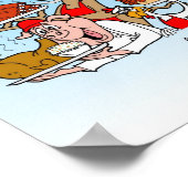 DITES OUI AU BBQ ! Poster du barbecue (Coin)