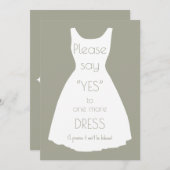 Dites Oui Serez-Vous Ma Carte De Proposition D'Épo (Devant / Derrière)