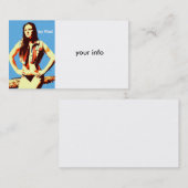 dites quel carte de visite (Devant / Derrière)