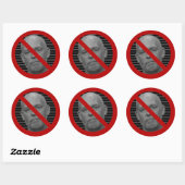 Dites simplement non à Greg autocollant (Feuille)