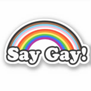 Dites Sticker Gay