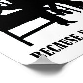 Dites Tout À La Maison Poster Drôle (Coin)