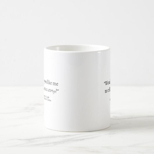 Dites une tasse de citation d'histoire (Centre)