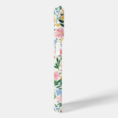 Ditsy Bloementuin met Initialen Case-Mate iPhone Case (Achterkant / Rechts)
