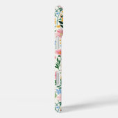 Ditsy Bloementuin Monogram Case-Mate iPhone Case (Achterkant / Rechts)