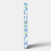  Ditsy Blue White Periwinkle Flowers Case-Mate iPhone Case (Achterkant / Links)