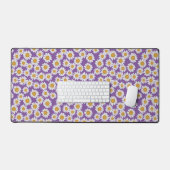 Ditsy daisy flowers bureaumat (Keyboard & Muis)