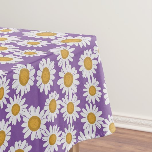 Ditsy daisy flowers tafelkleed (Voorbeeld)
