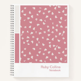 Ditsy Floral Vertical Palette Notebook Notitieboek