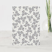 Ditsy Florals in Grey Kaart (Voorkant)