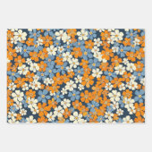 Ditsy Flowers Pattern Inpakpapier Vel (Voorkant 3)