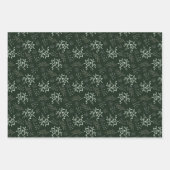 Ditsy Mistletoe Wrapping Paper (Voorkant)