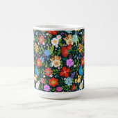 Ditsy naadloze bloemen Patroon-13554 Koffiemok (Center)